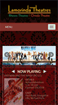 Mobile Screenshot of lamorindatheatres.com